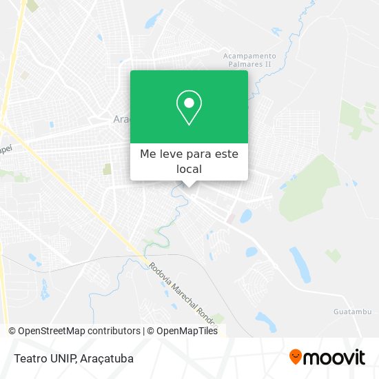 Teatro UNIP mapa