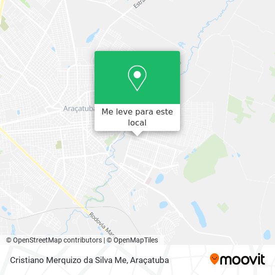 Cristiano Merquizo da Silva Me mapa