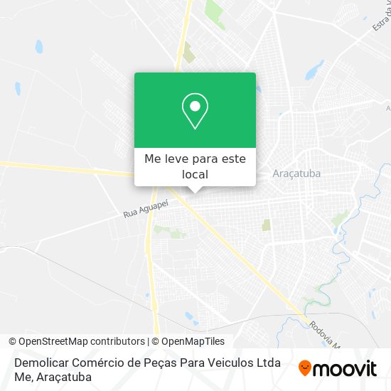 Demolicar Comércio de Peças Para Veiculos Ltda Me mapa