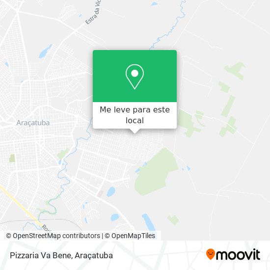 Pizzaria Va Bene mapa