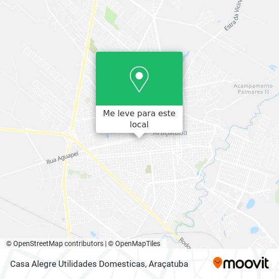 Casa Alegre Utilidades Domesticas mapa