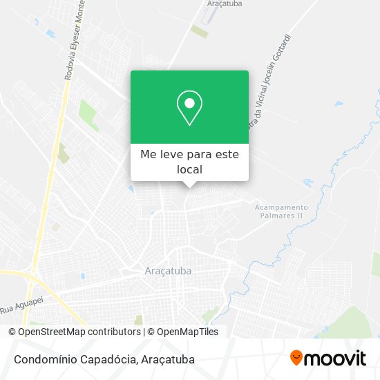 Condomínio Capadócia mapa