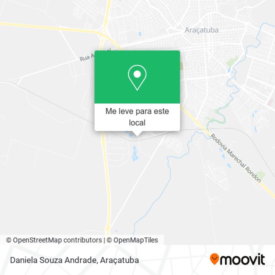 Daniela Souza Andrade mapa