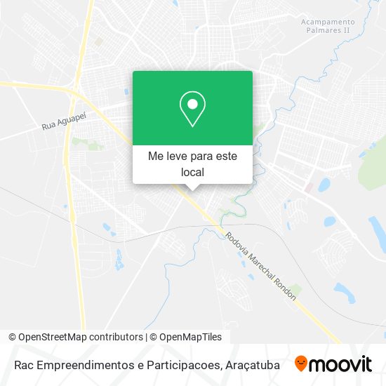 Rac Empreendimentos e Participacoes mapa