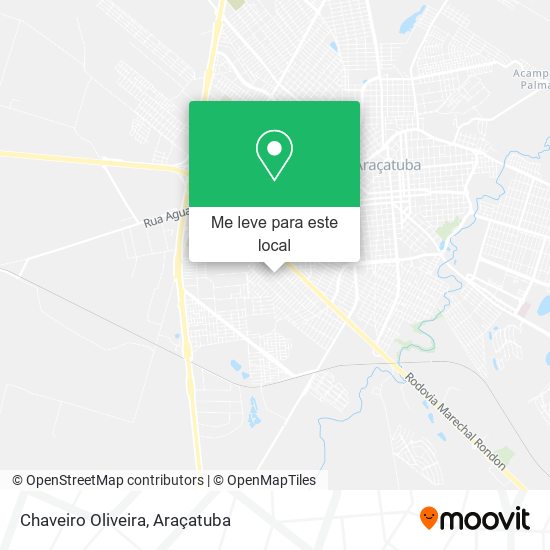 Chaveiro Oliveira mapa