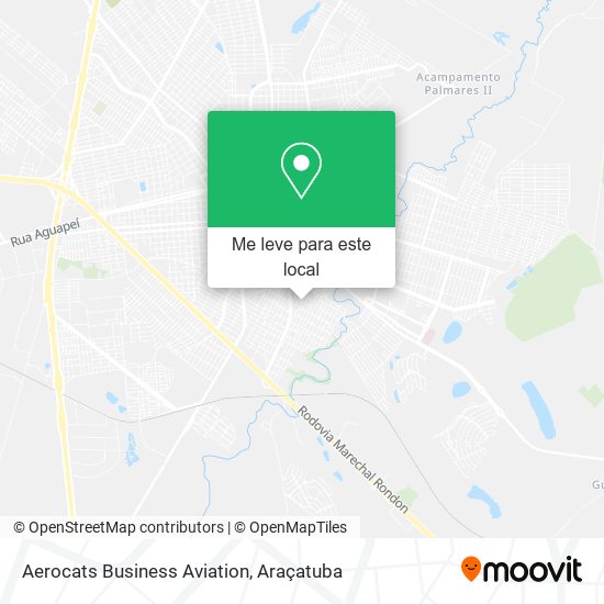 Aerocats Business Aviation mapa