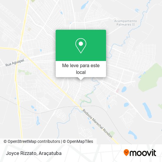 Joyce Rizzato mapa