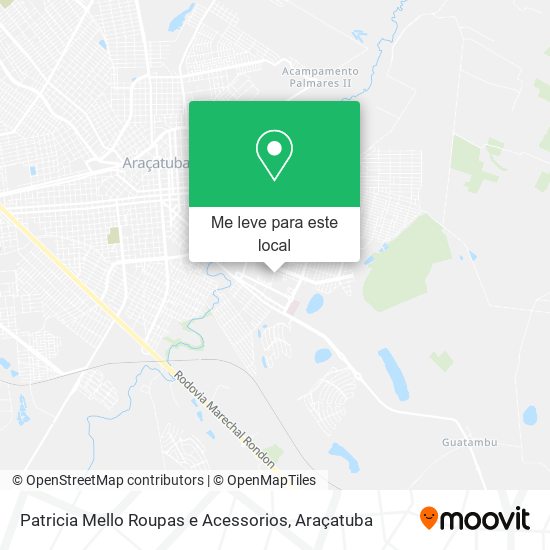 Patricia Mello Roupas e Acessorios mapa