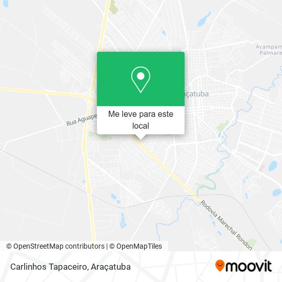 Carlinhos Tapaceiro mapa