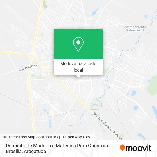 Deposito de Madeira e Materiais Para Construc Brasilia mapa