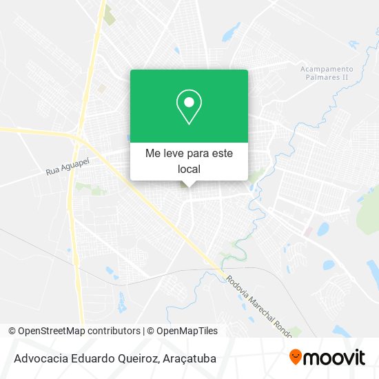 Advocacia Eduardo Queiroz mapa