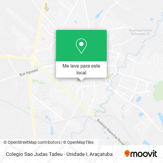 Colegio Sao Judas Tadeu - Unidade I mapa