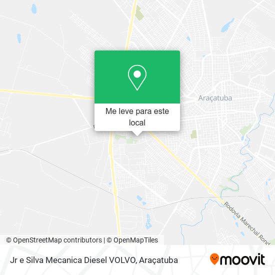 Jr e Silva Mecanica Diesel VOLVO mapa