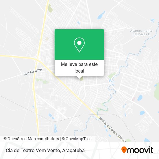 Cia de Teatro Vem Vento mapa