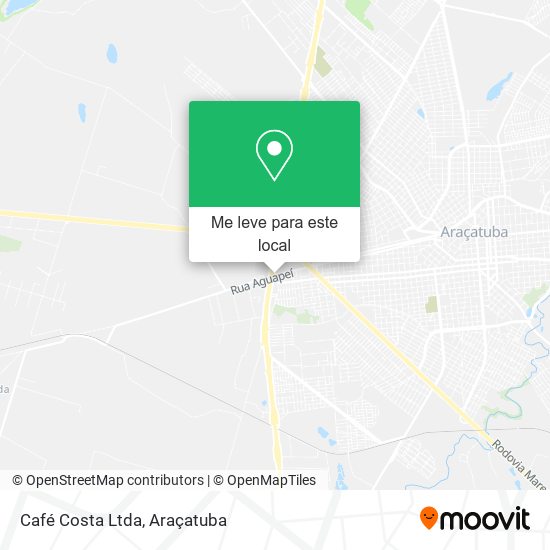 Café Costa Ltda mapa