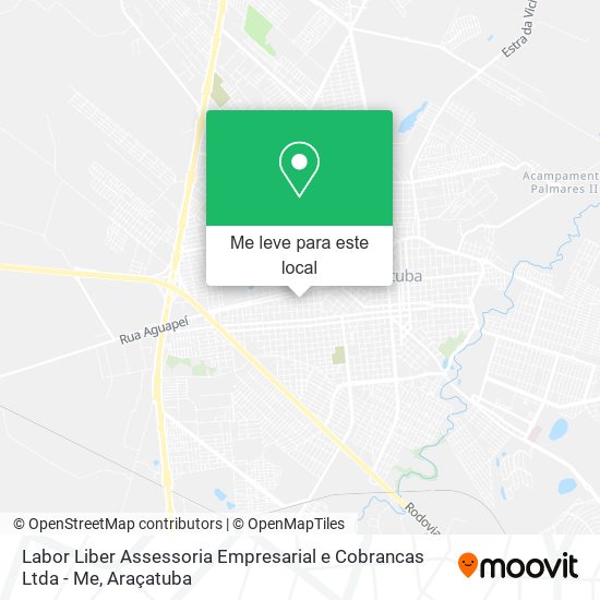 Labor Liber Assessoria Empresarial e Cobrancas Ltda - Me mapa