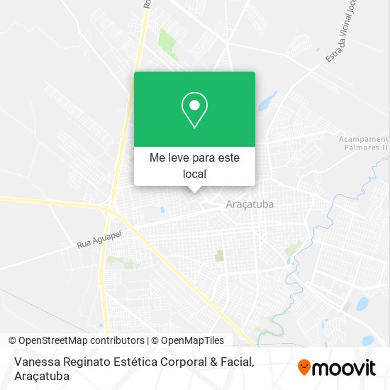 Vanessa Reginato Estética Corporal & Facial mapa