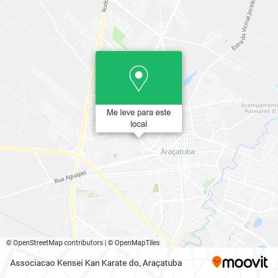 Associacao Kensei Kan Karate do mapa