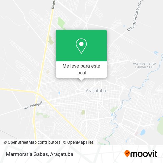 Marmoraria Gabas mapa