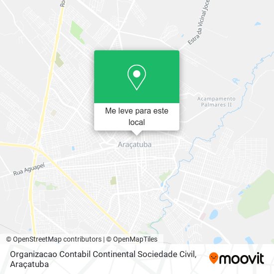 Organizacao Contabil Continental Sociedade Civil mapa