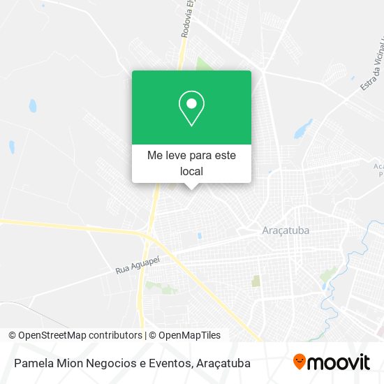 Pamela Mion Negocios e Eventos mapa