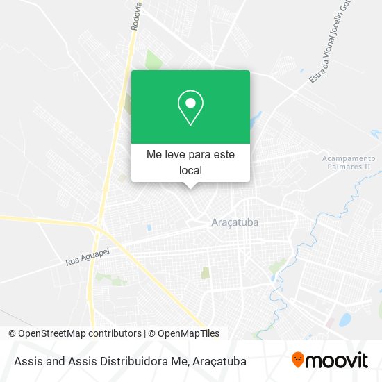 Assis and Assis Distribuidora Me mapa