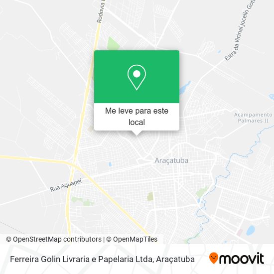 Ferreira Golin Livraria e Papelaria Ltda mapa