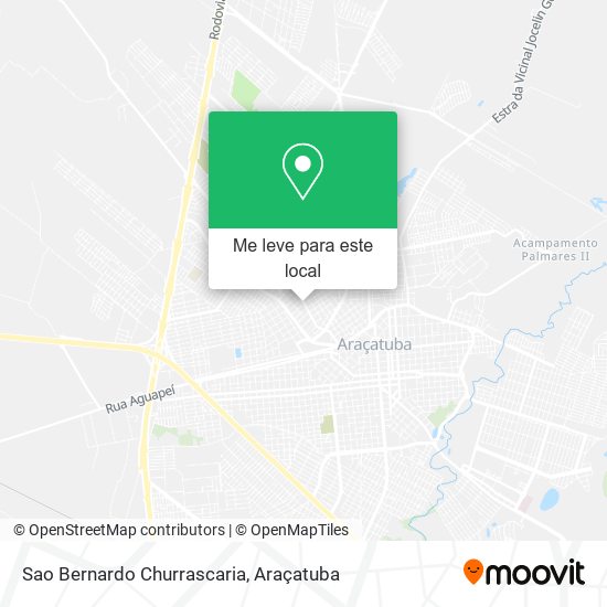 Sao Bernardo Churrascaria mapa