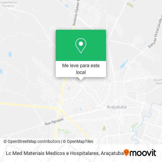 Lc Med Materiais Medicos e Hospitalares mapa