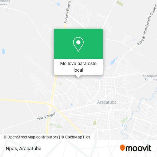 Npas mapa