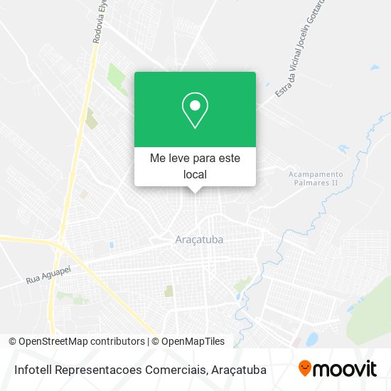 Infotell Representacoes Comerciais mapa