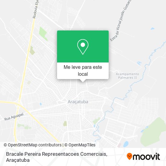 Bracale Pereira Representacoes Comerciais mapa