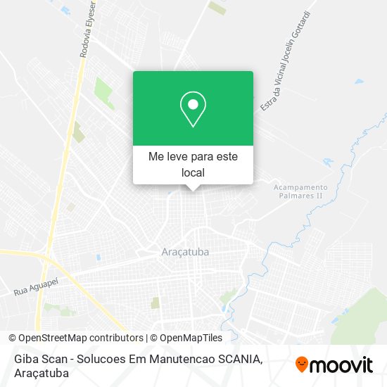 Giba Scan - Solucoes Em Manutencao SCANIA mapa