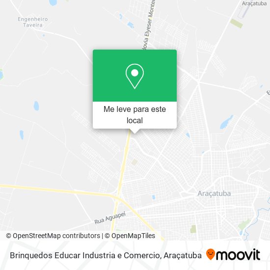 Brinquedos Educar Industria e Comercio mapa