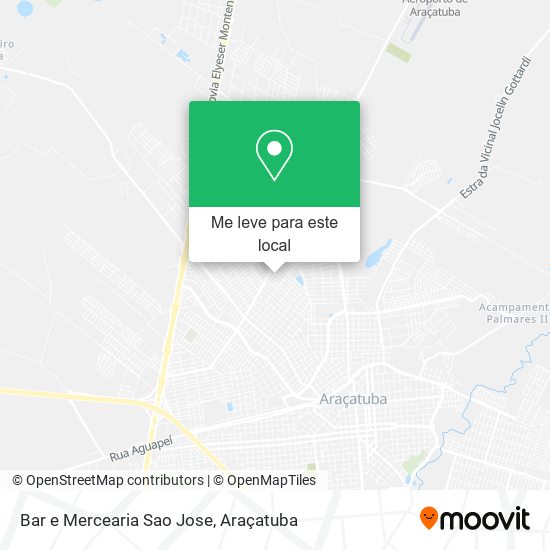Bar e Mercearia Sao Jose mapa