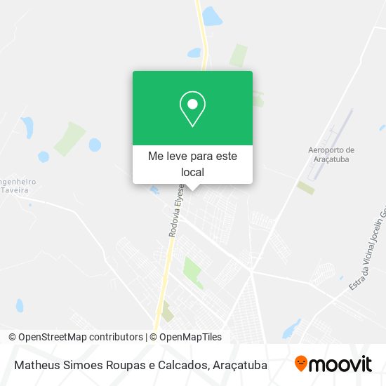 Matheus Simoes Roupas e Calcados mapa