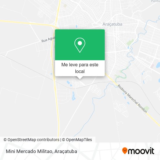 Mini Mercado Militao mapa