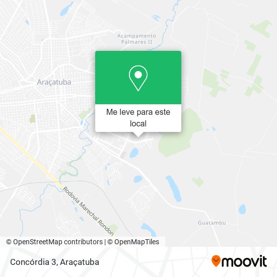 Concórdia 3 mapa