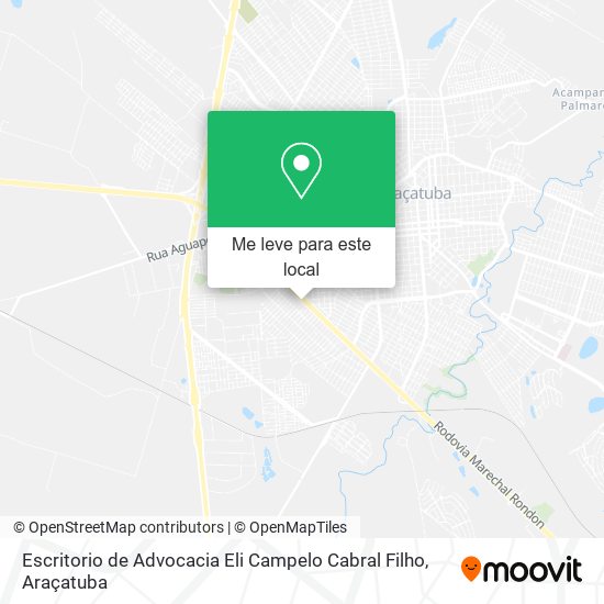 Escritorio de Advocacia Eli Campelo Cabral Filho mapa