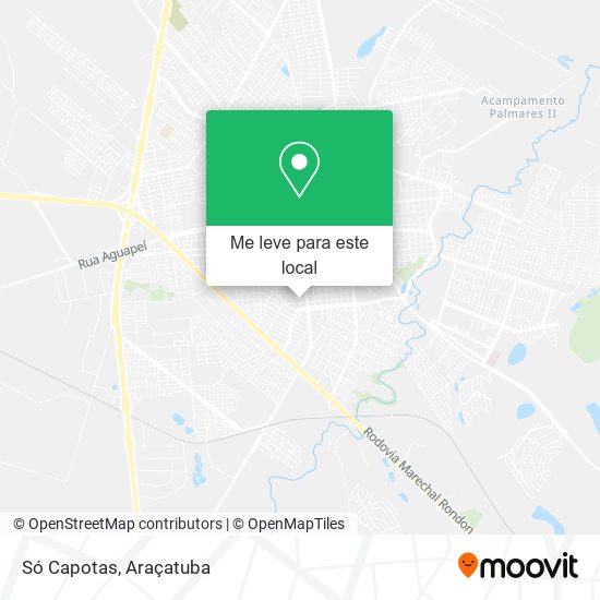 Só Capotas mapa