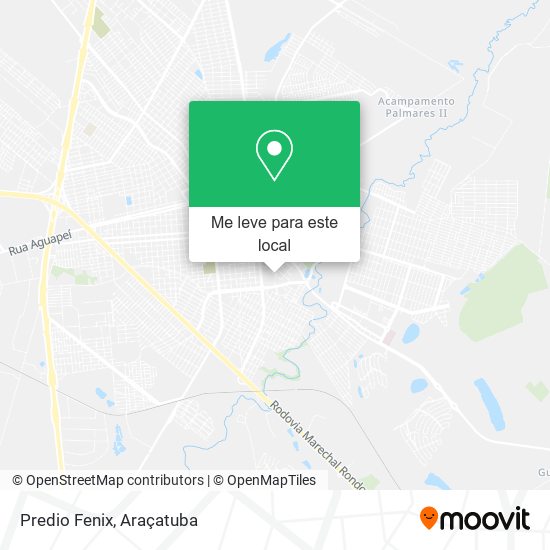 Predio Fenix mapa