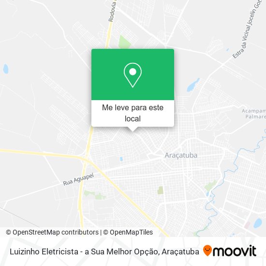 Luizinho Eletricista - a Sua Melhor Opção mapa