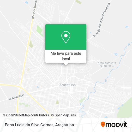 Edna Lucia da Silva Gomes mapa