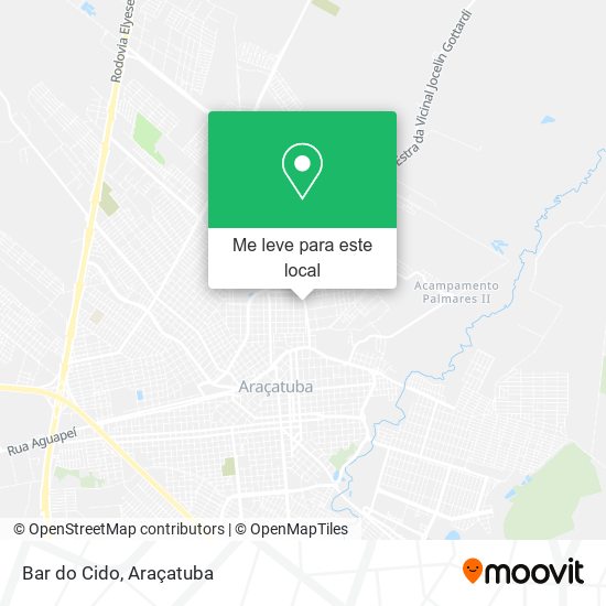 Bar do Cido mapa