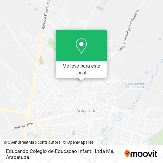 Educando Colegio de Educacao Infantil Ltda Me mapa