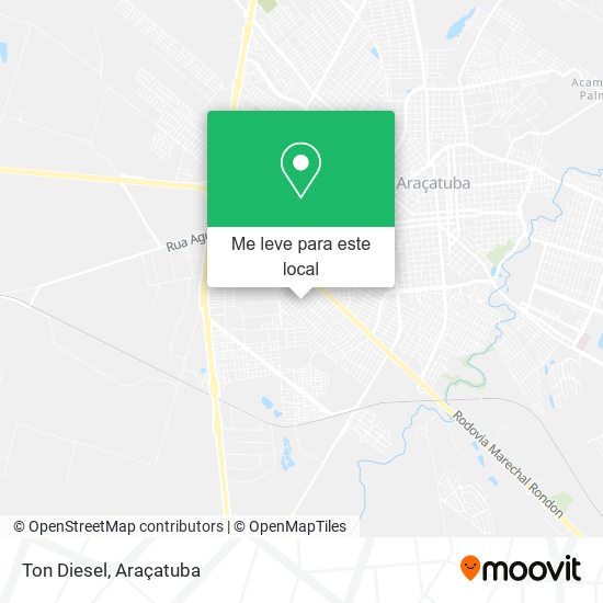Ton Diesel mapa