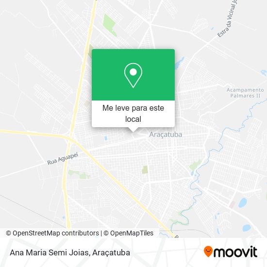 Ana Maria Semi Joias mapa