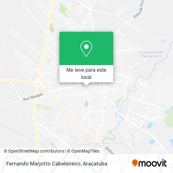 Fernando Marjotto Cabeleireiro mapa