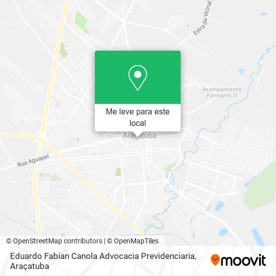 Eduardo Fabian Canola Advocacia Previdenciaria mapa