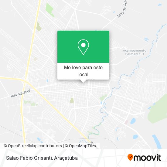 Salao Fabio Grisanti mapa